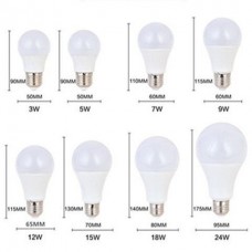 Bóng đèn led búp tròn 220VDC - 12W